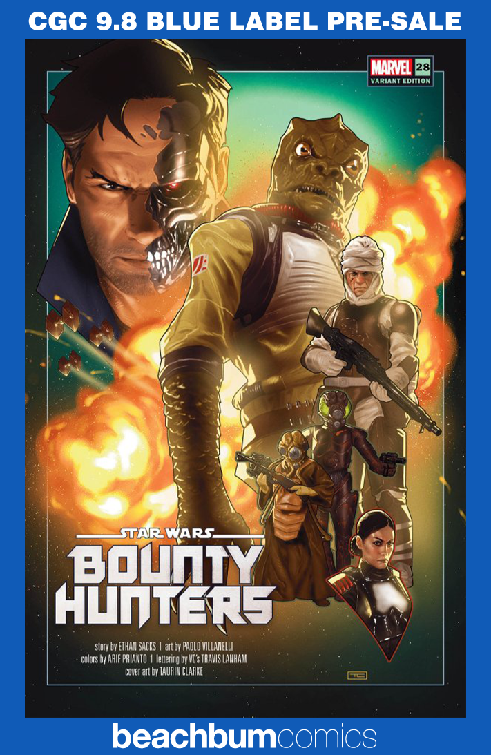 Star Wars: Bounty Hunters #28 Clarke Variant CGC 9.8