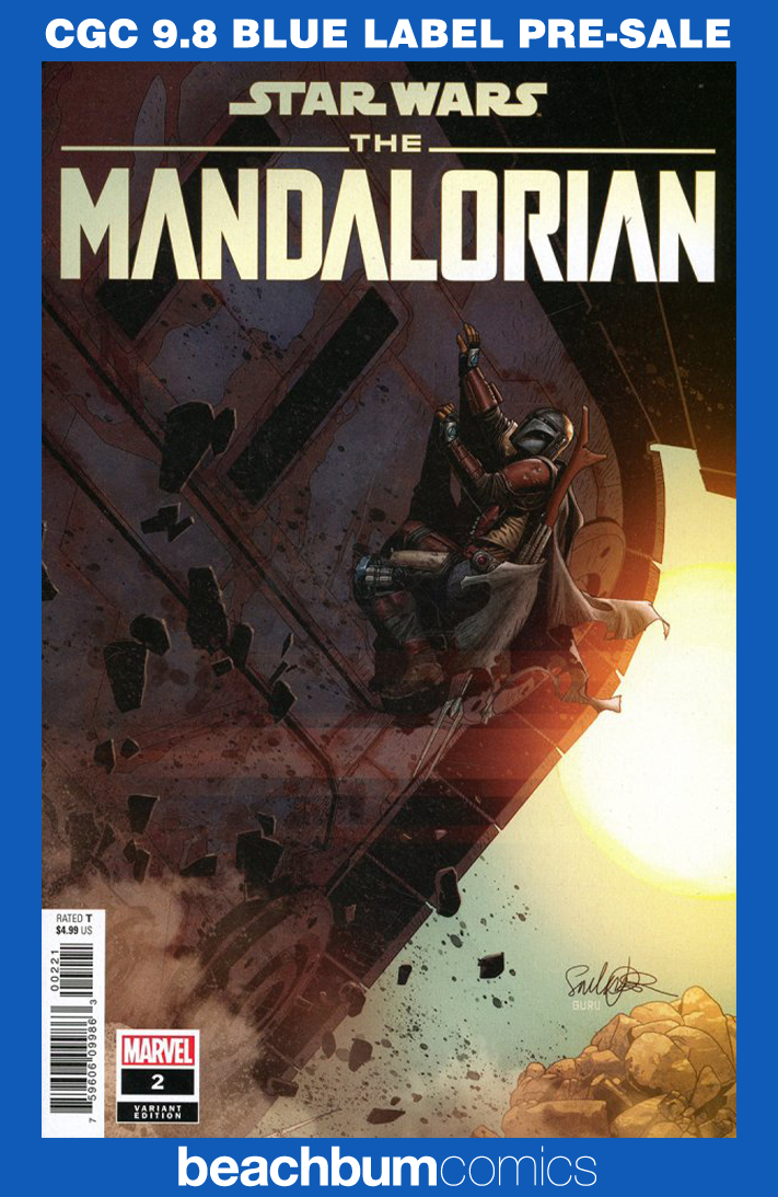 Star Wars: The Mandalorian #2 Larroca 1:25 Retailer Incentive Variant CGC 9.8