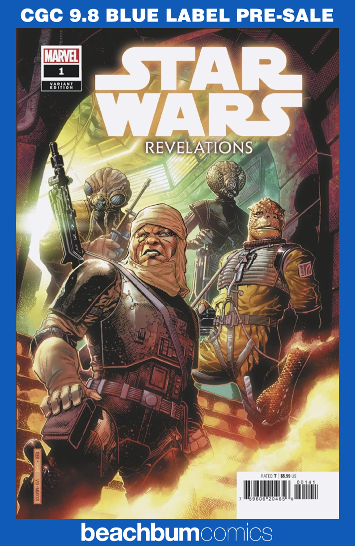 Star Wars: Revelations #1 Cheung 1:50 Retailer Incentive Variant CGC 9.8