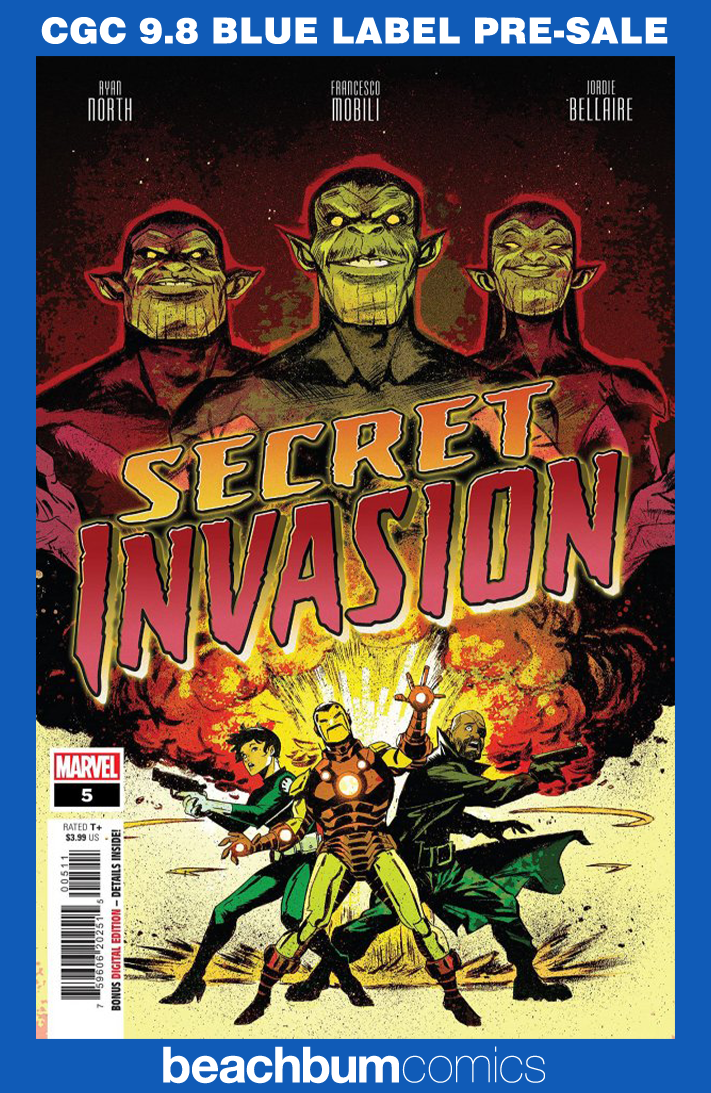 Secret Invasion #5 CGC 9.8