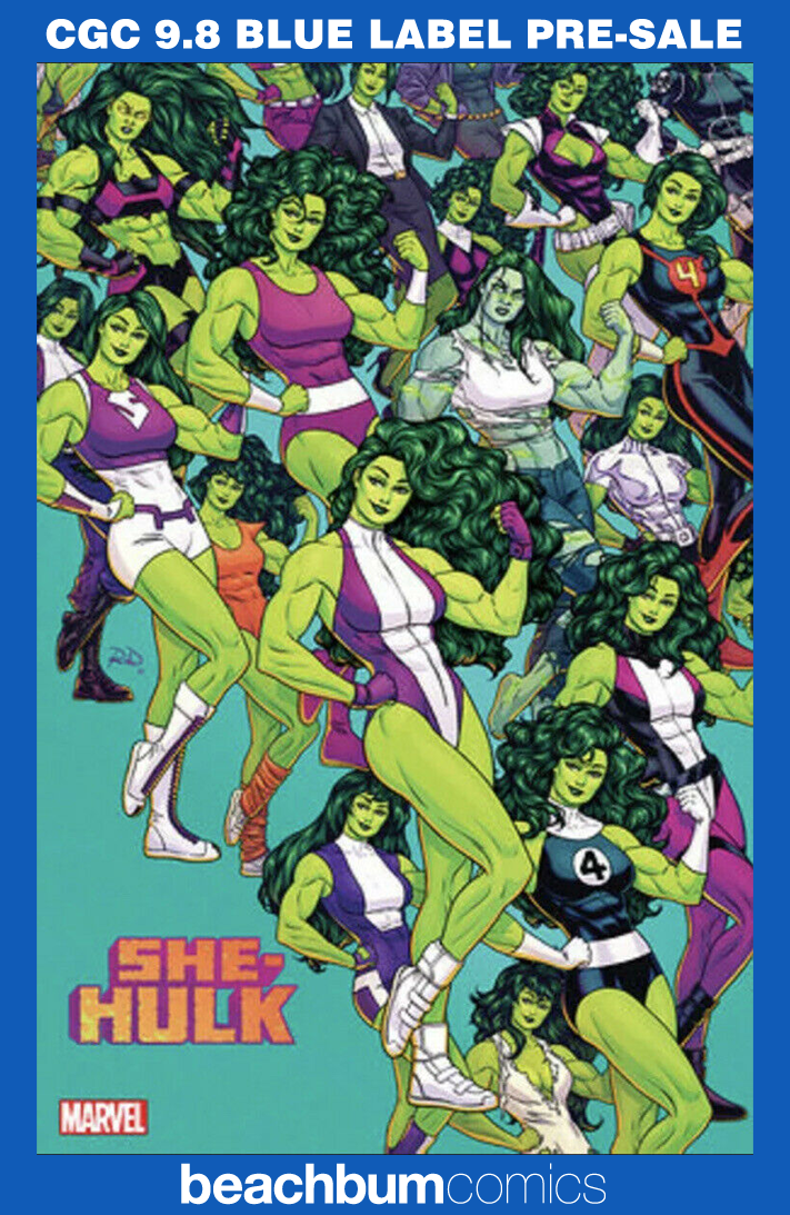 She-Hulk #4 Dauterman Variant CGC 9.8