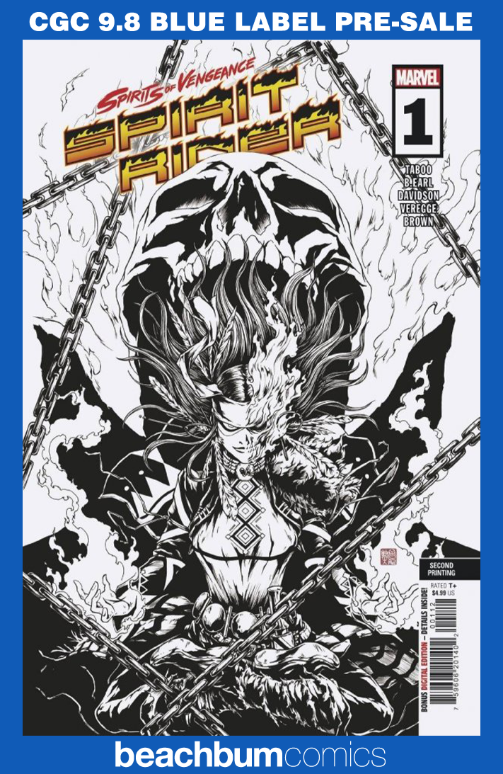 Spirits of Vengeance: Spirit Rider #1 Second Printing CGC 9.8