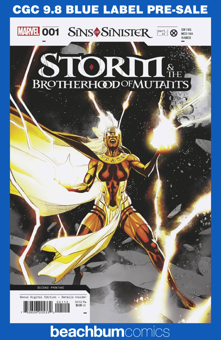 Storm & The Brotherhood of Mutants #1 Second Printing CGC 9.8