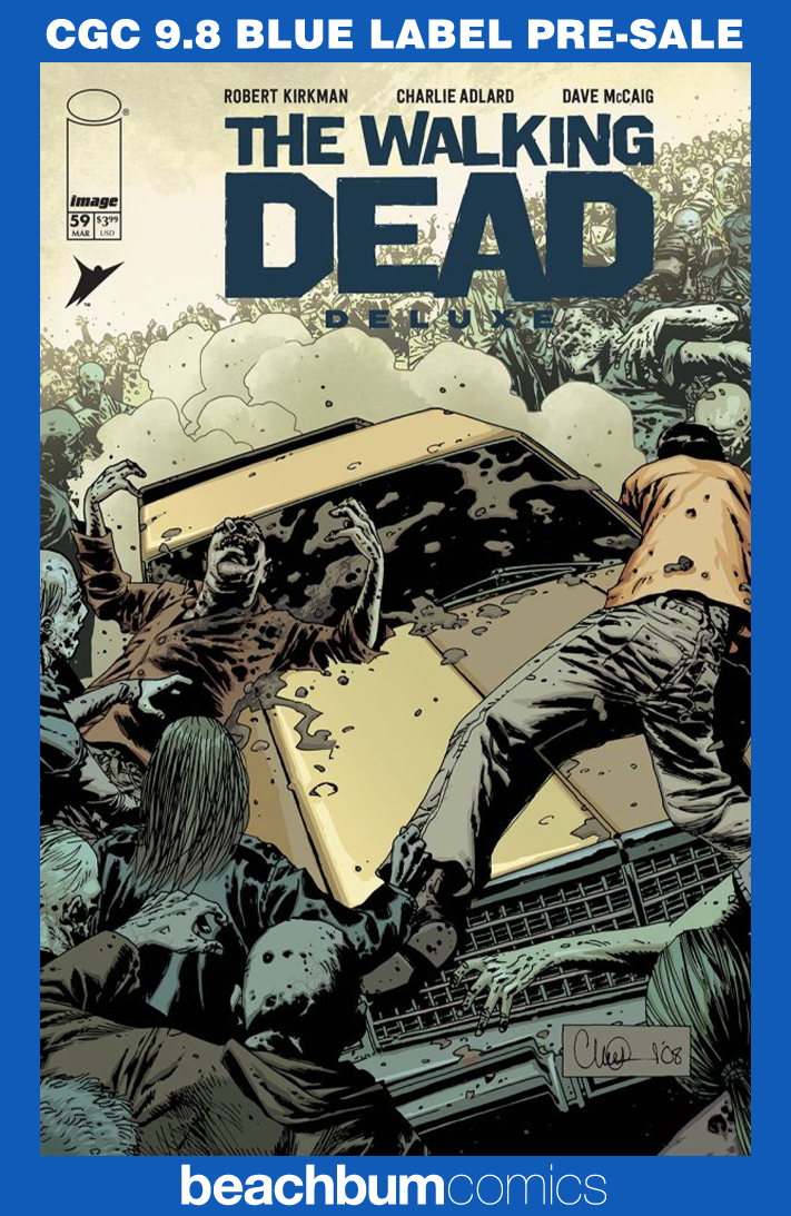 Walking Dead Deluxe #59 Variant CGC 9.8