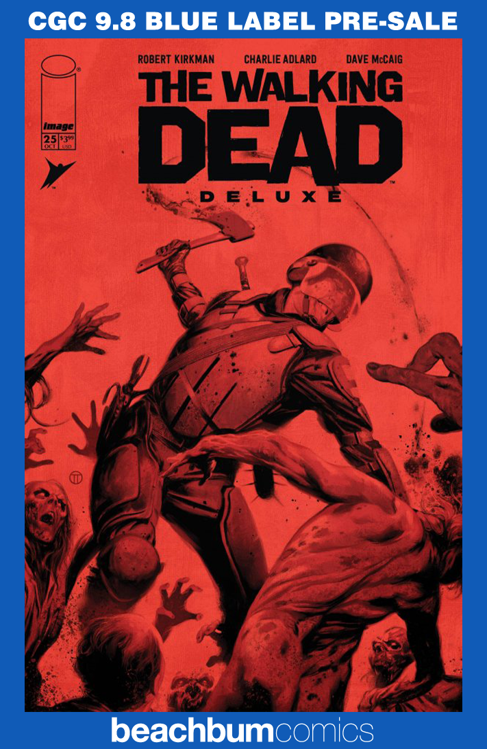 Walking Dead Deluxe #25 Tedesco Variant CGC 9.8