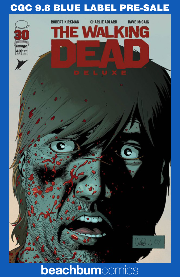 Walking Dead Deluxe #40 Variant CGC 9.8