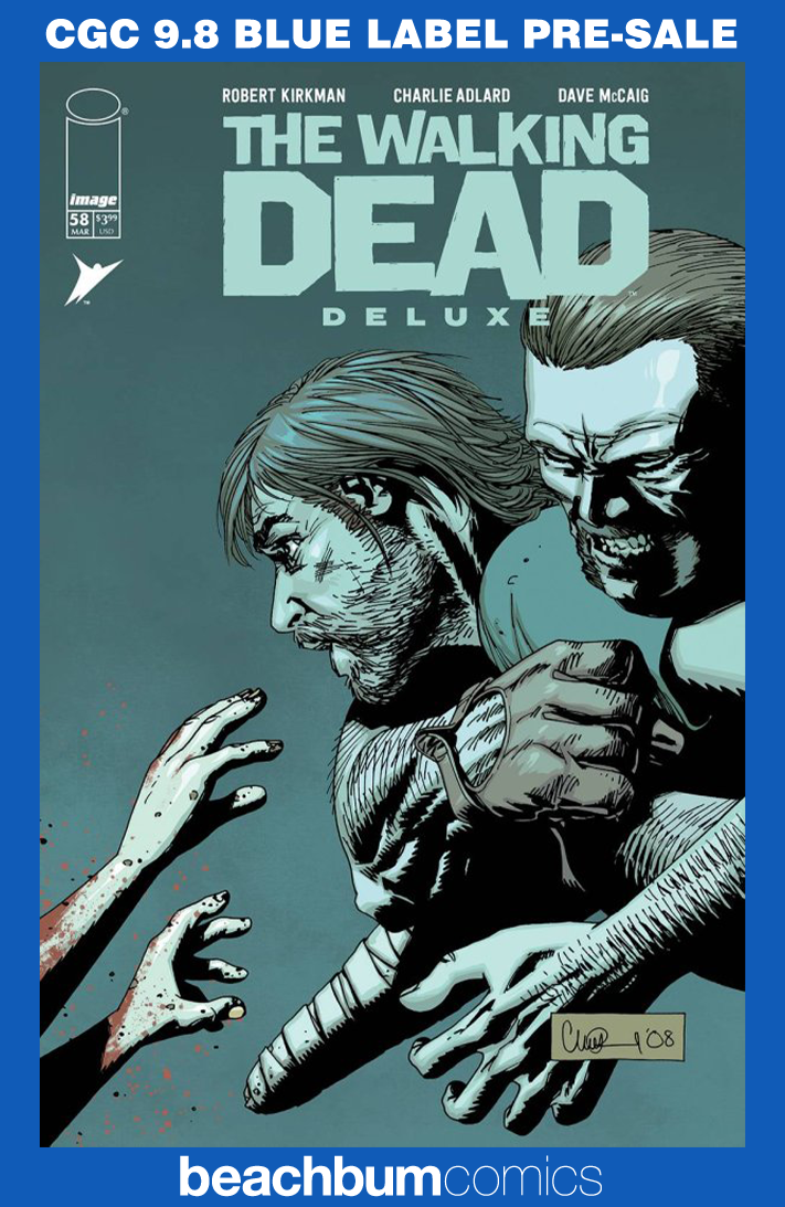 Walking Dead Deluxe #58 Variant CGC 9.8