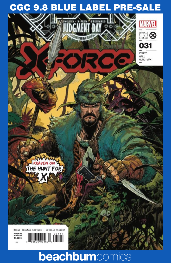 X-Force #31 CGC 9.8