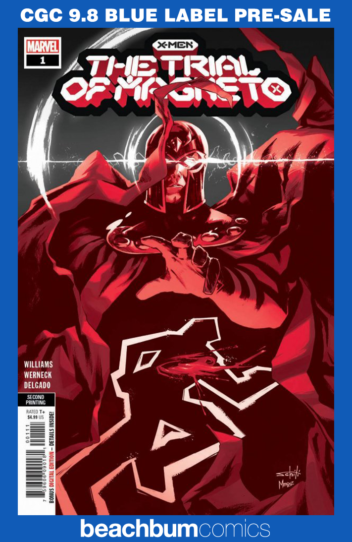 X-Men: Trial of Magneto #1 Second Printing CGC 9.8