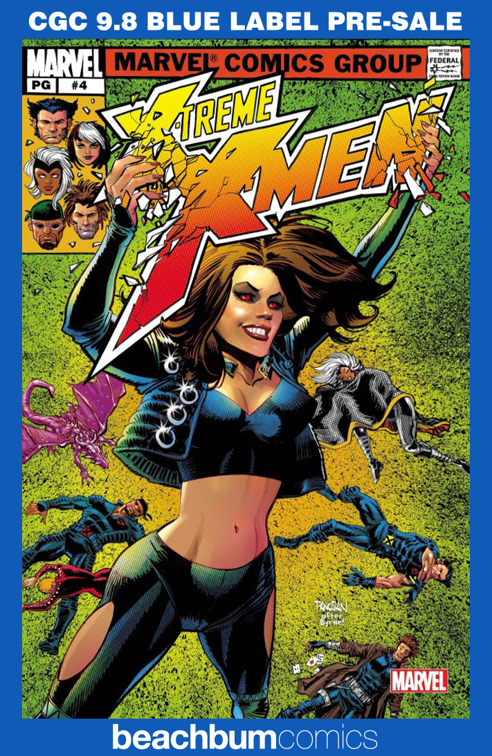 X-Treme X-Men #4 Panosian Variant CGC 9.8
