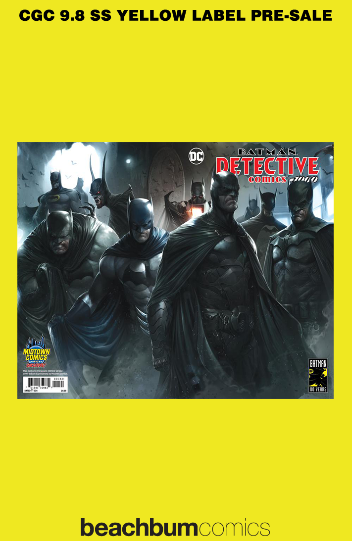 Detective Comics #1000 Franchesco Mattina Wraparound Exclusive CGC 9.8 SS