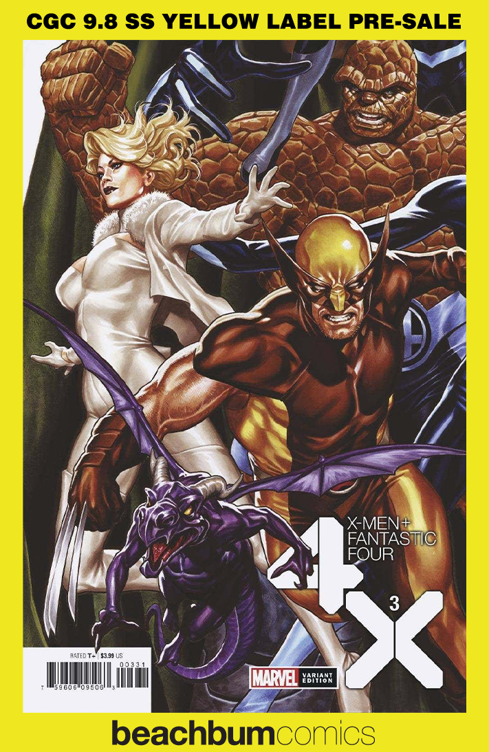 X-Men Fantastic Four #3 Brooks Connecting Variant CGC 9.8 SS
