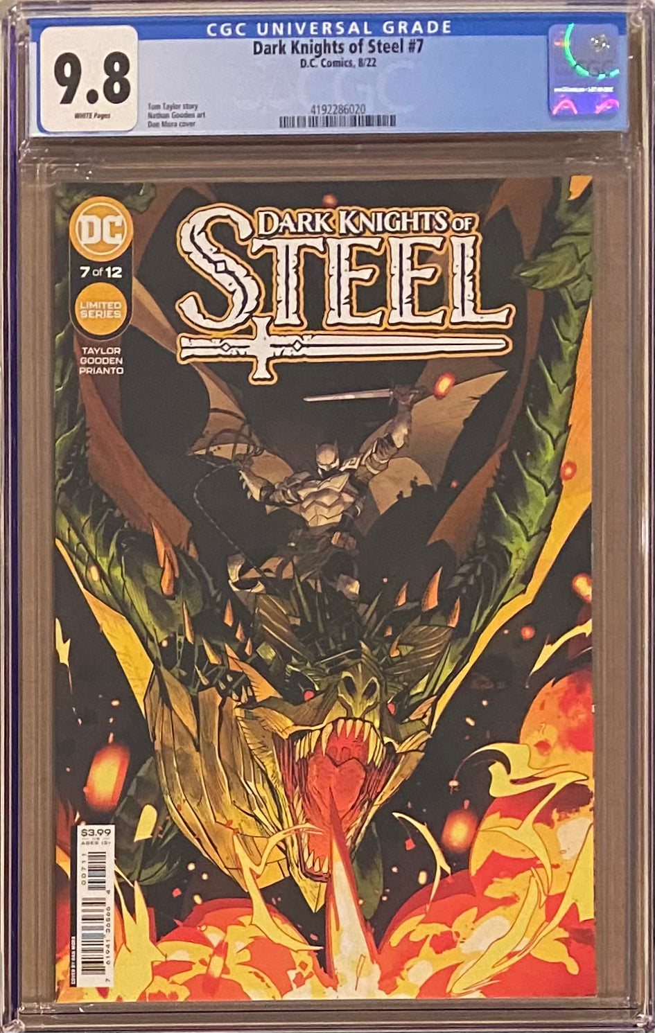 Dark Knights of Steel #7 CGC 9.8