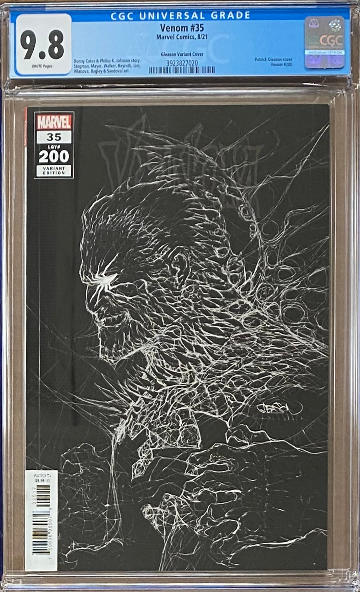 Venom #35 (#200) Gleason Variant CGC 9.8