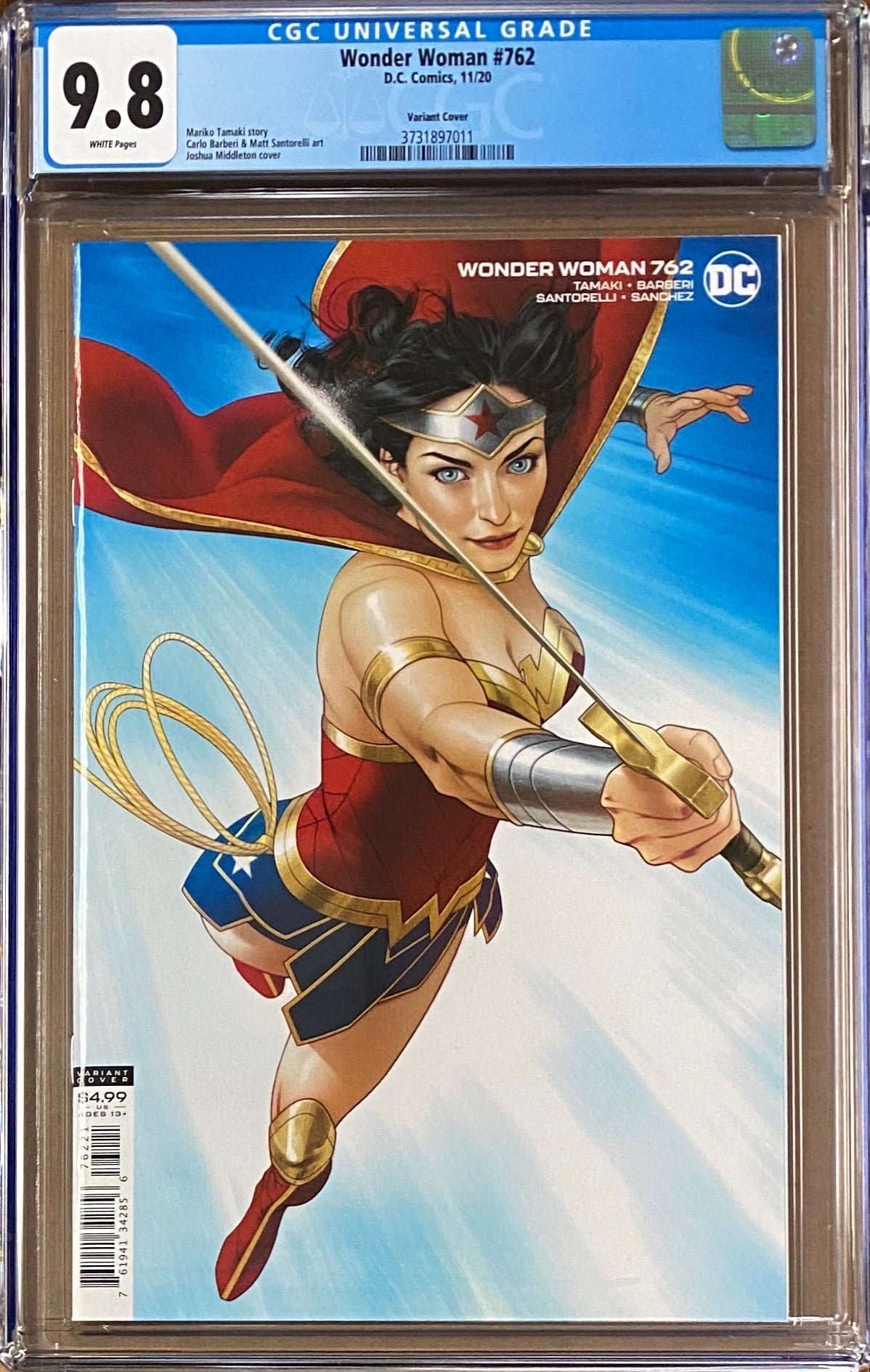 Wonder Woman #762 Middleton Variant CGC 9.8