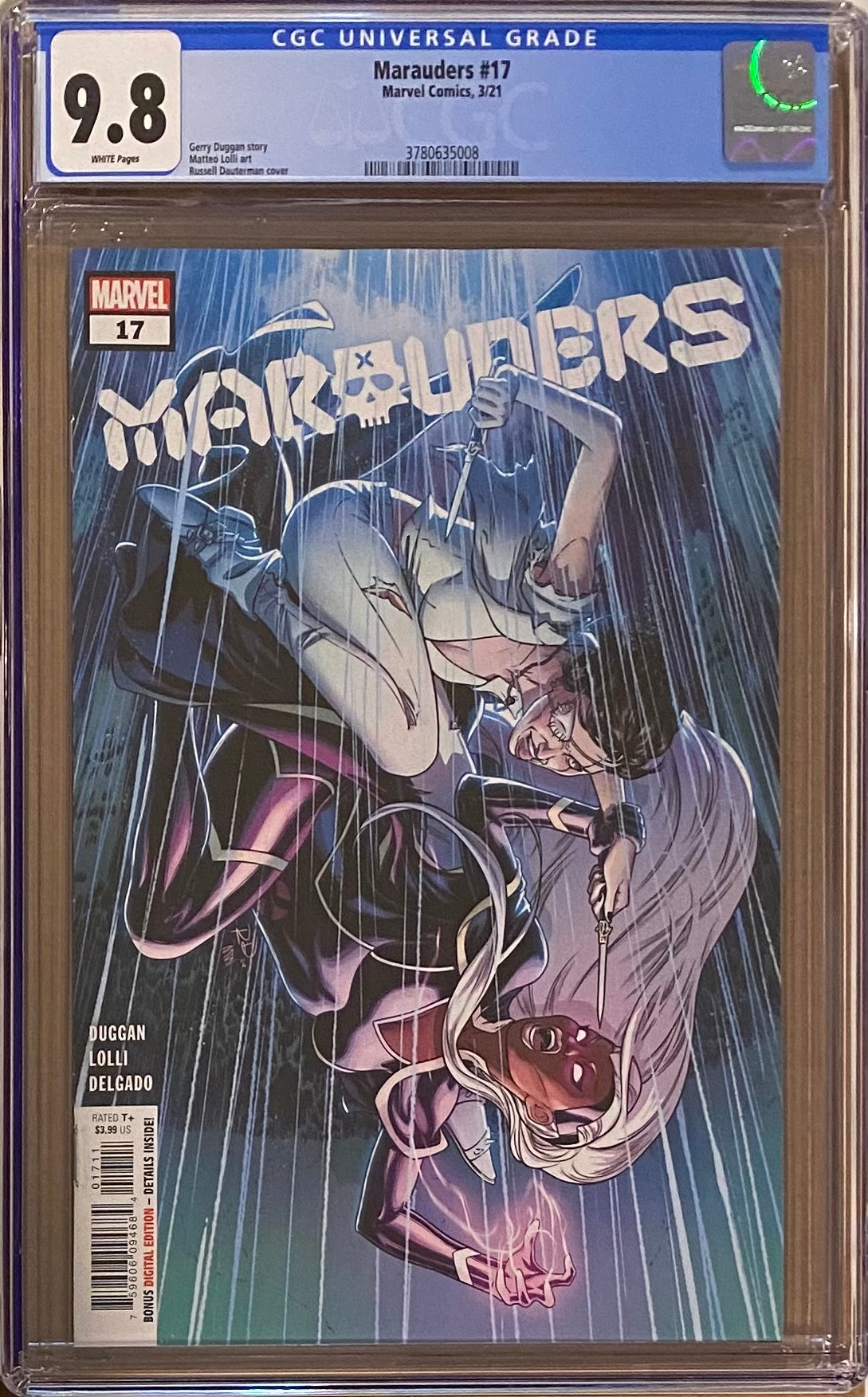 Marauders #17 CGC 9.8