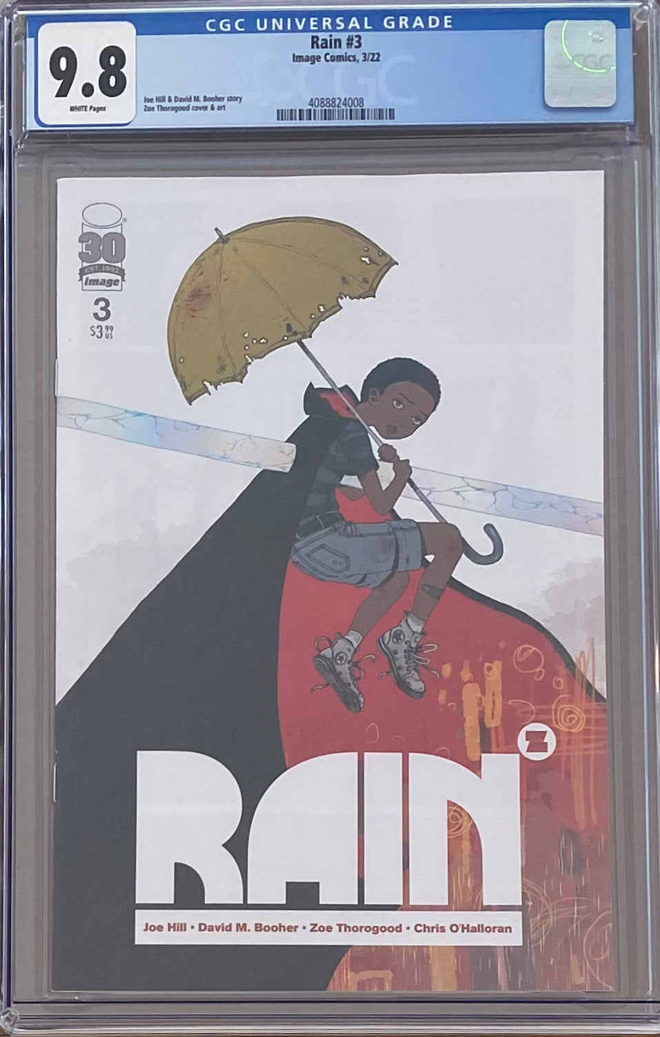 Rain #3 CGC 9.8