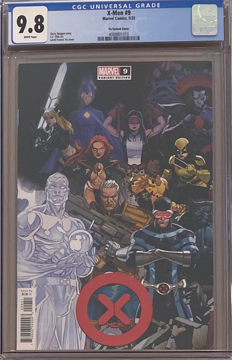 X-Men #9 Yu Variant CGC 9.8