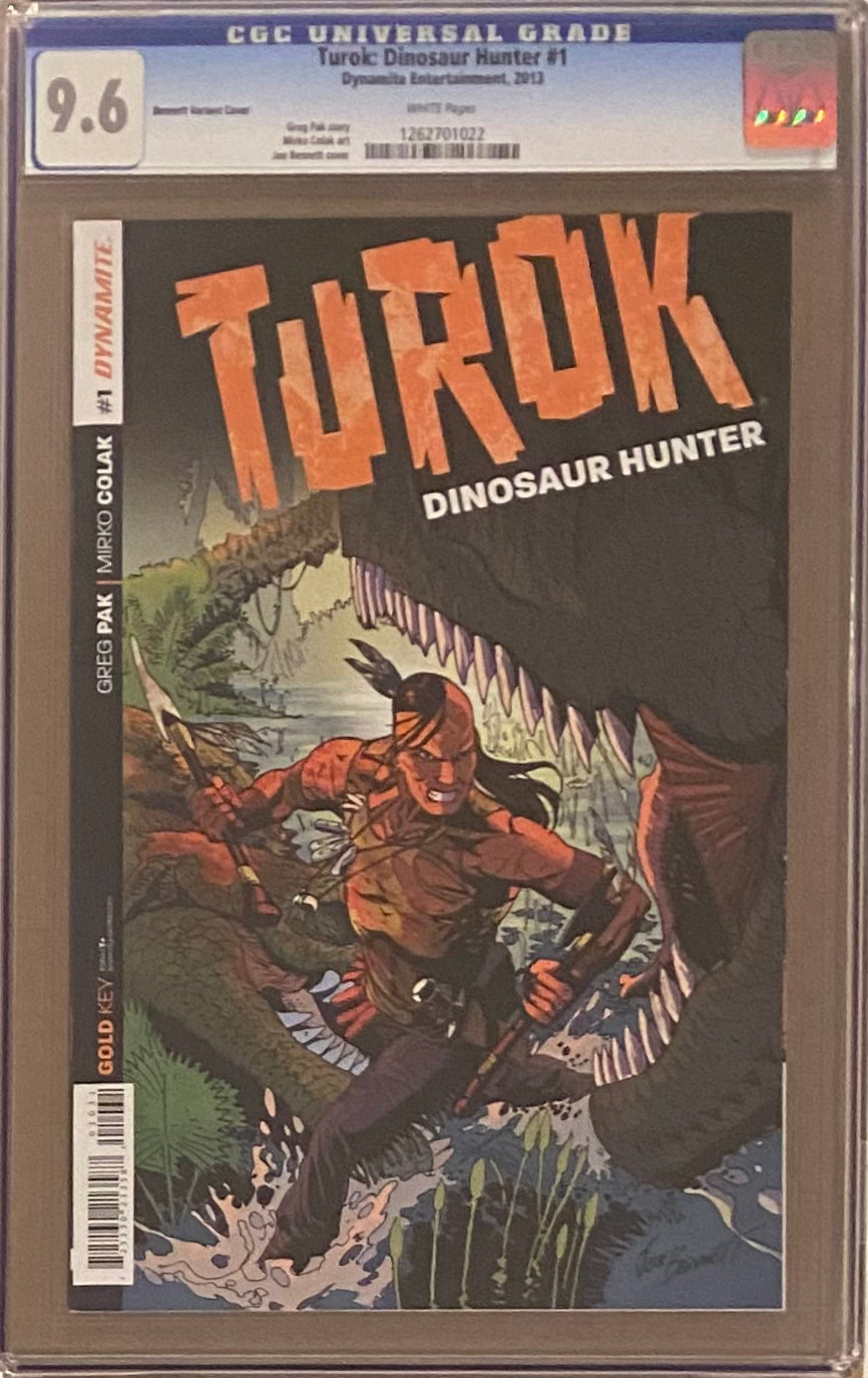 Turok: Dinosaur Hunter #1 1:50 Retailer Incentive Variant GC 9.6