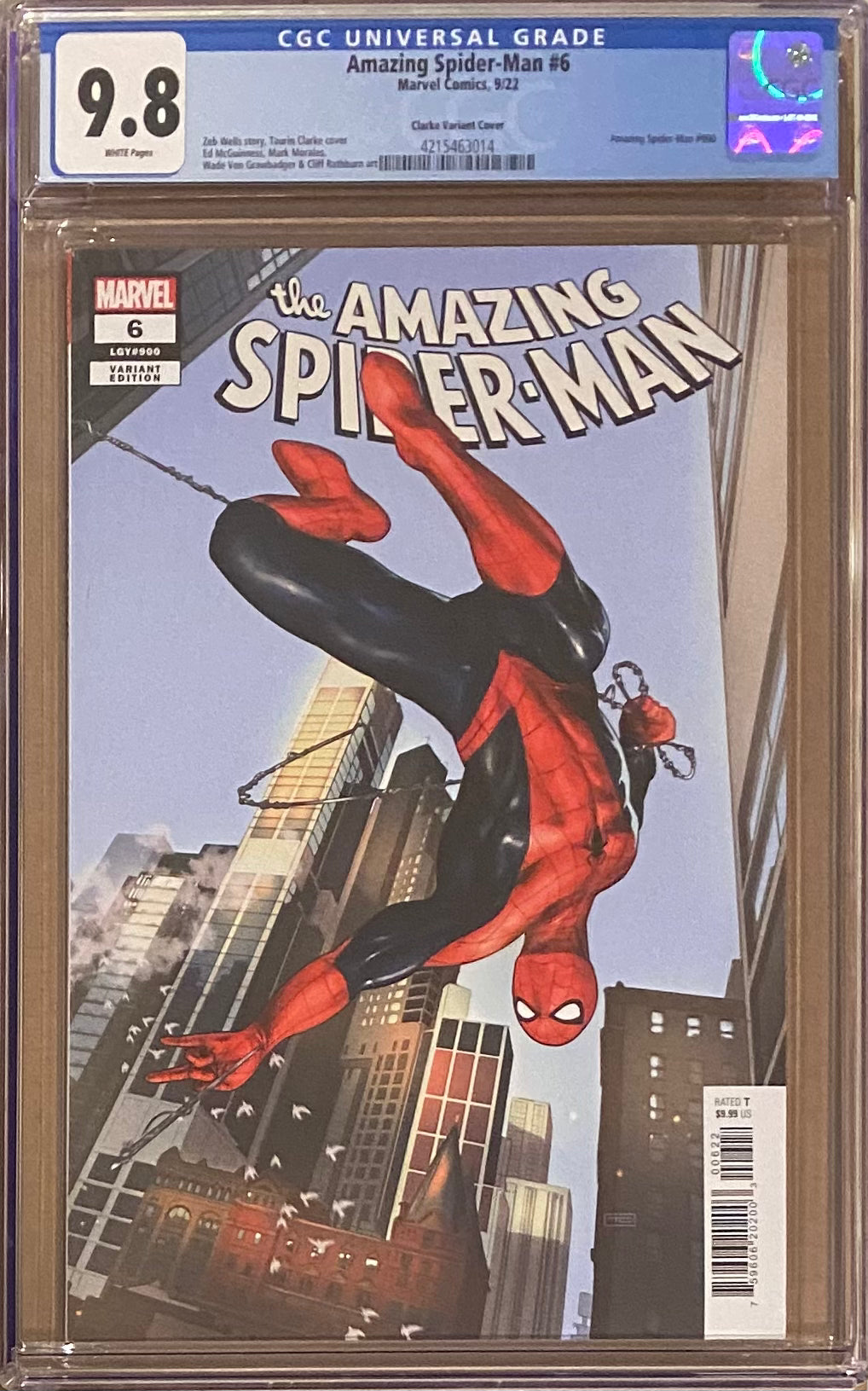 Amazing Spider-Man #6 (#900) Clarke Variant CGC 9.8