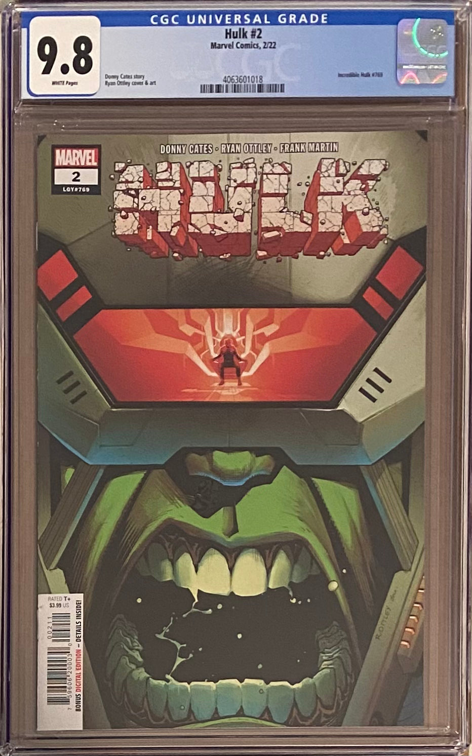 Hulk #2 CGC 9.8