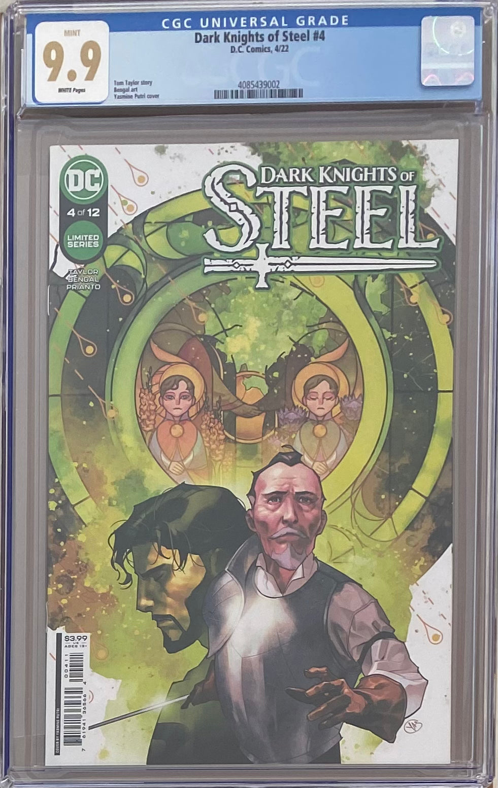 Dark Knights of Steel #4 CGC 9.9 MINT