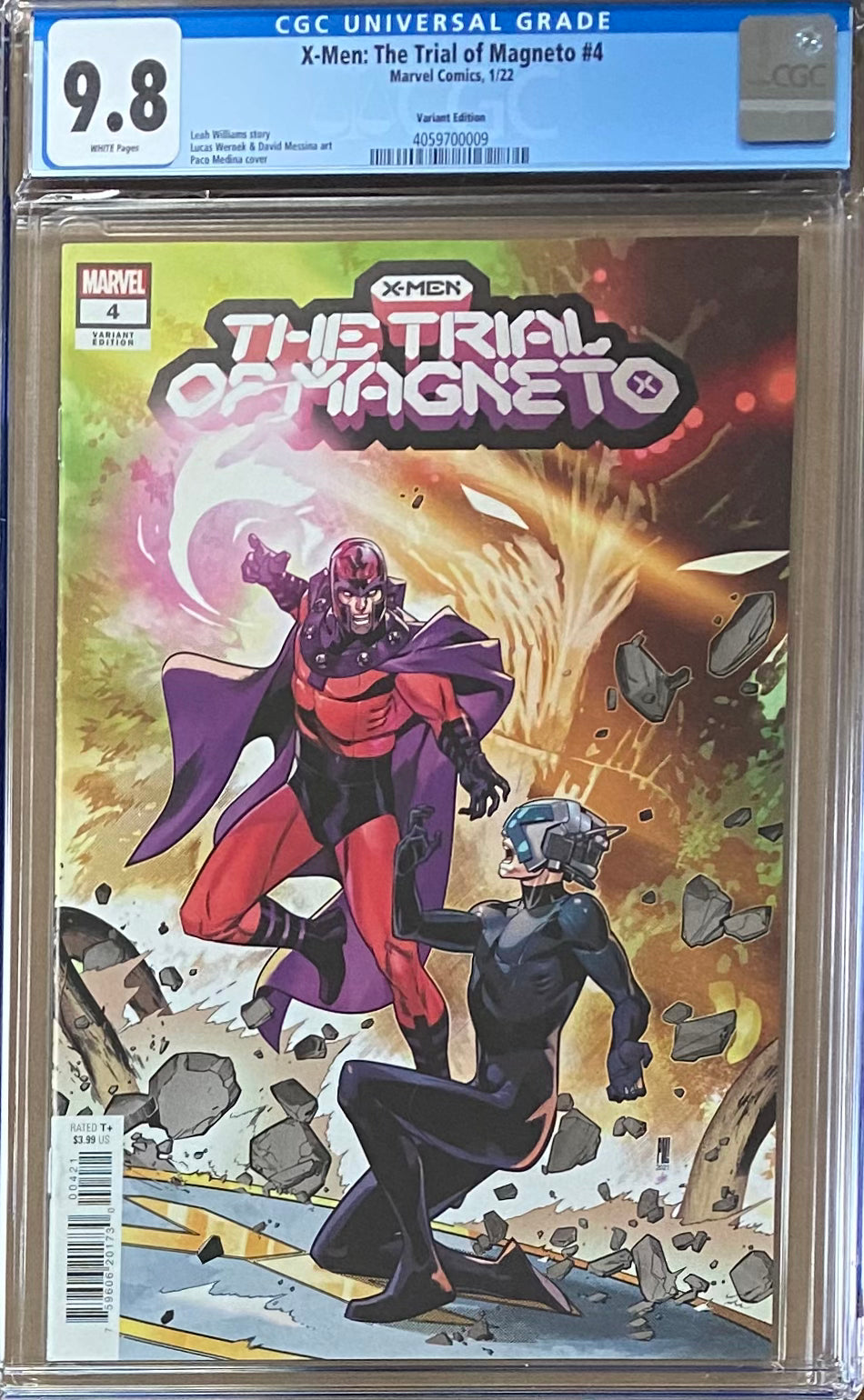 X-Men: Trial of Magneto #4 Variant CGC 9.8