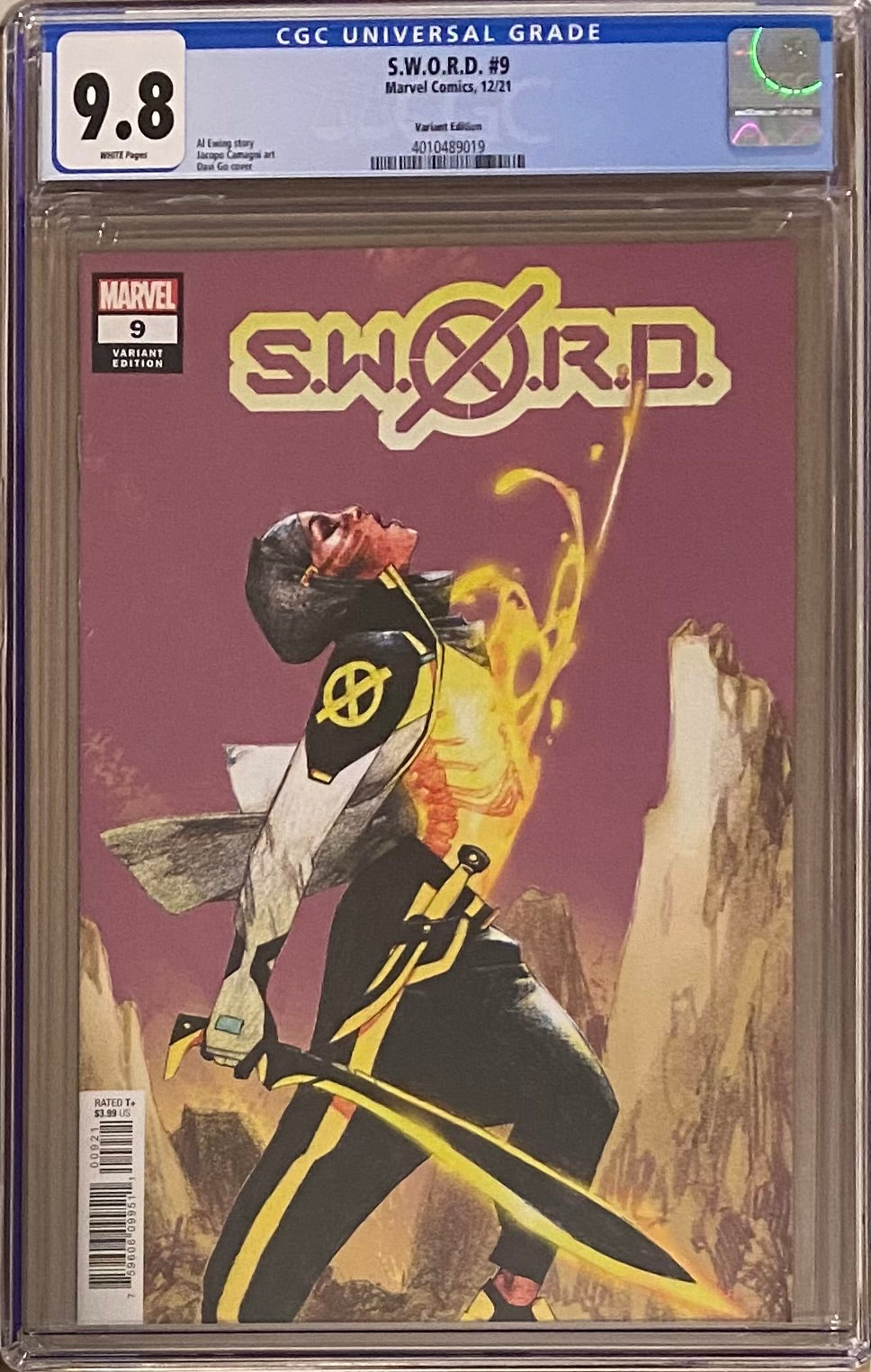 S.W.O.R.D. #9 Go Variant CGC 9.8