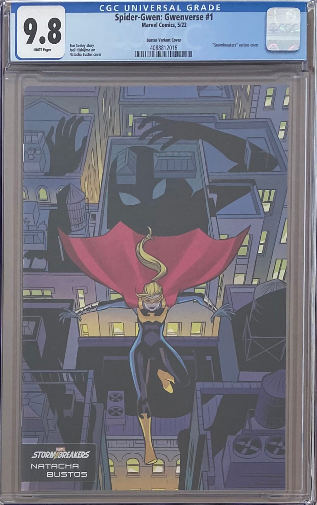 Spider-Gwen: Gwenverse #1 Bustos Variant CGC 9.8