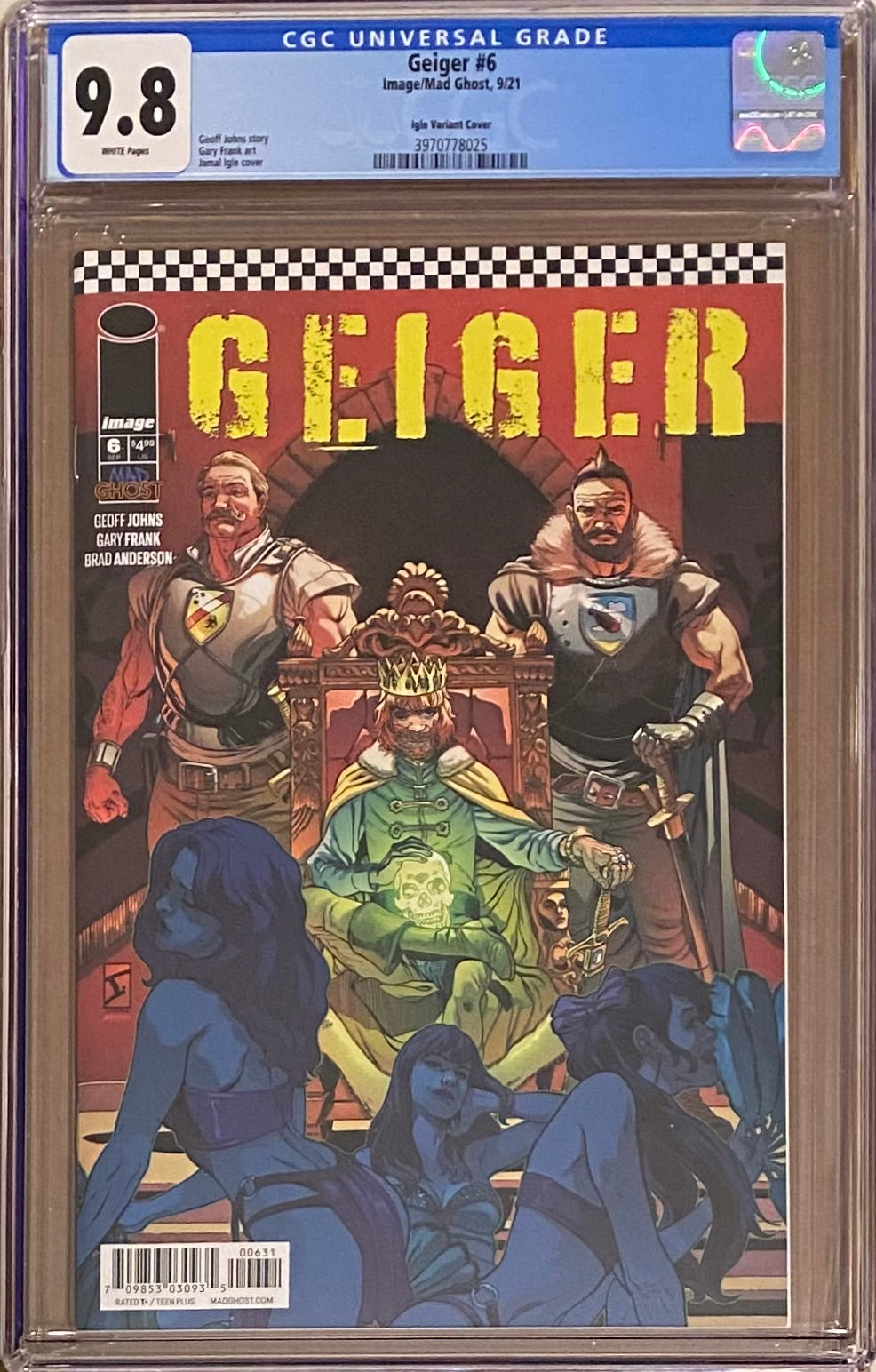 Geiger #6 Igle Variant CGC 9.8