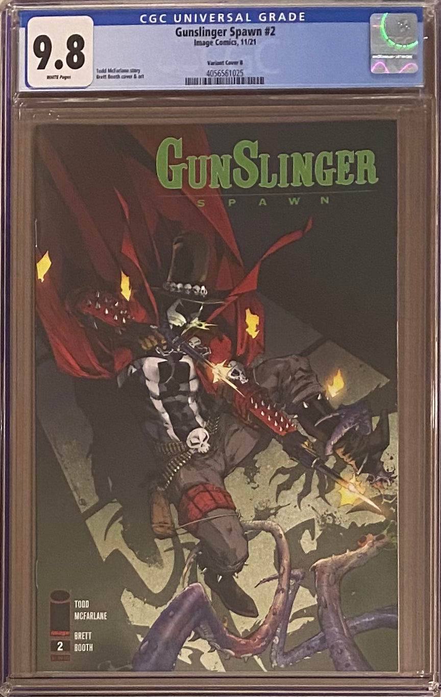 Gunslinger Spawn #2 Variant CGC 9.8