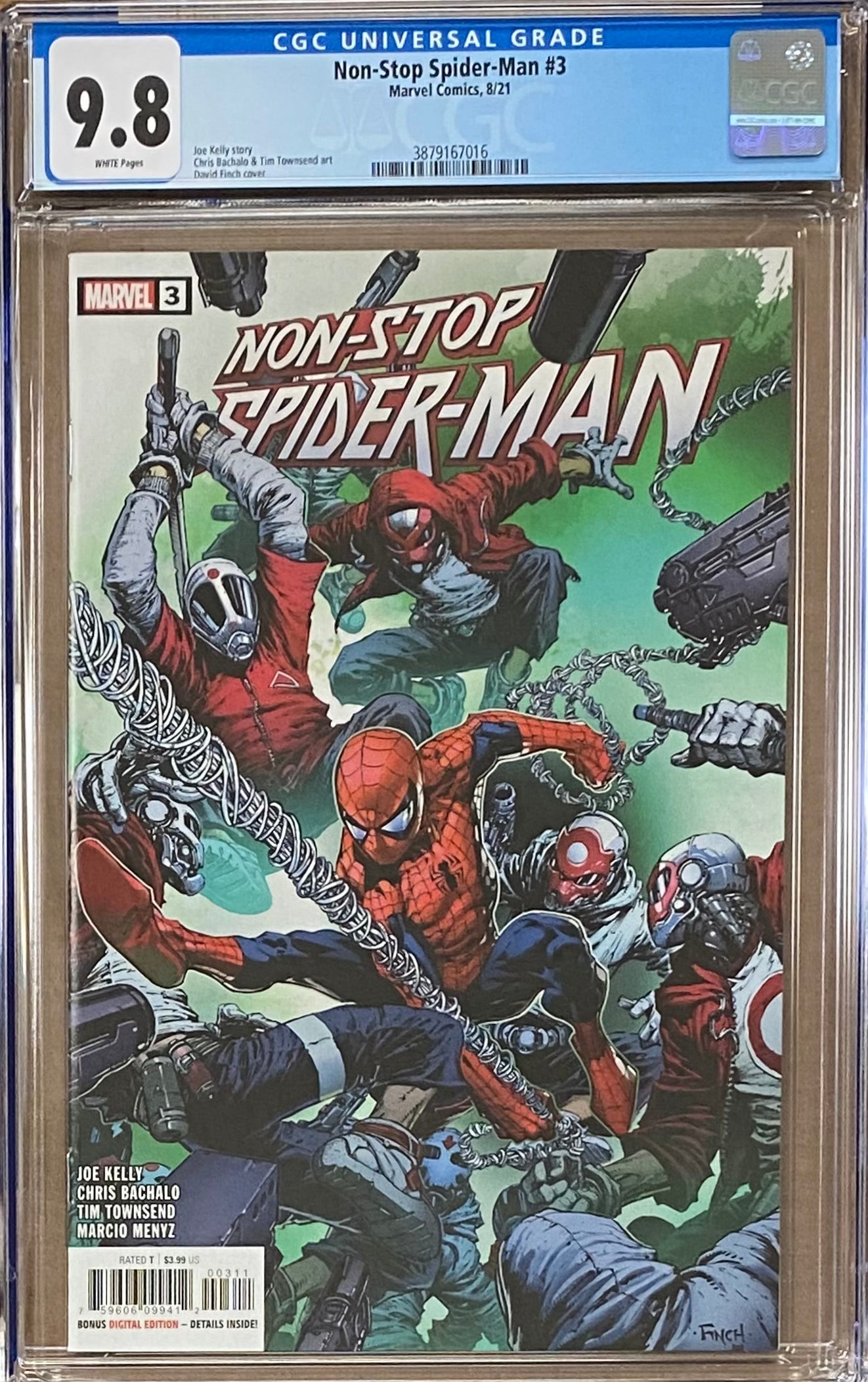 Non-Stop Spider-Man #3 CGC 9.8