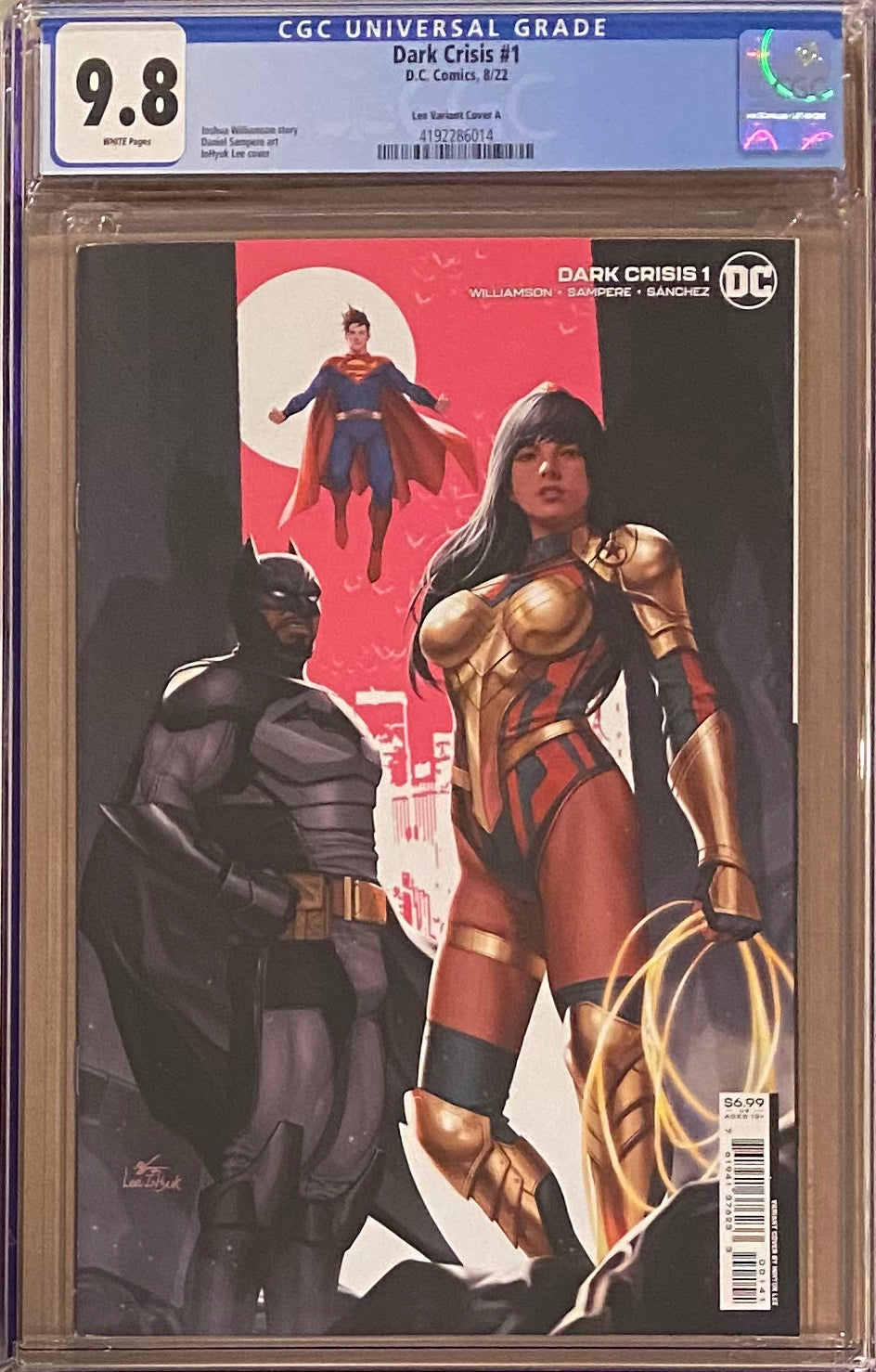 Dark Crisis #1 InHyuk Lee Variant CGC 9.8