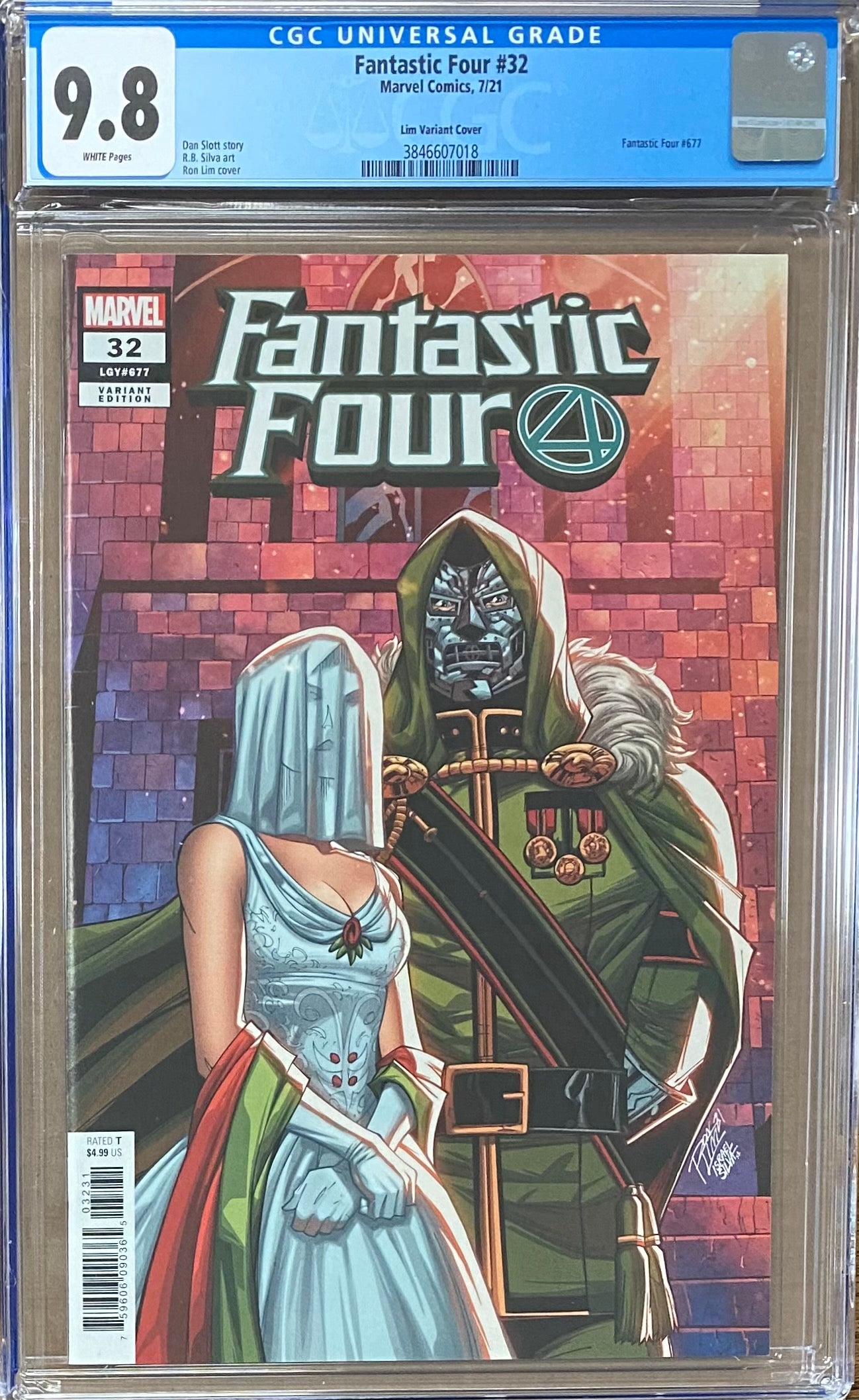 Fantastic Four #32 Lim Variant CGC 9.8