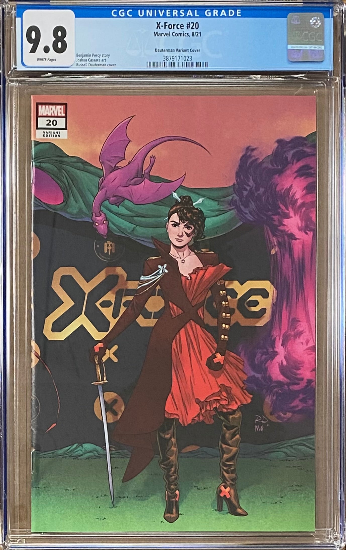 X-Force #20 Dauterman Hellfire Gala Connecting Variant CGC 9.8 - Hellfire Gala