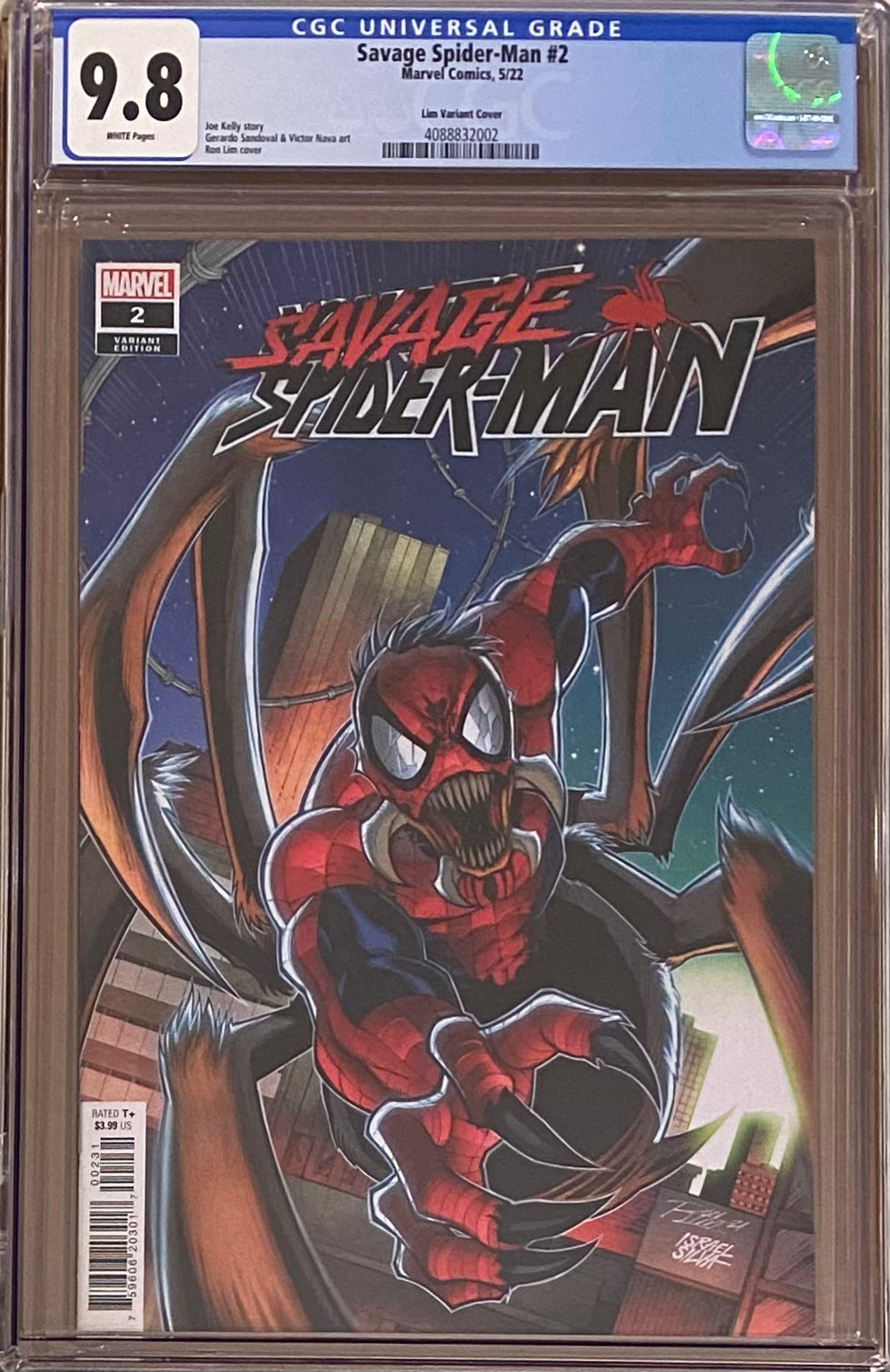 Savage Spider-Man #2 Variant CGC 9.8
