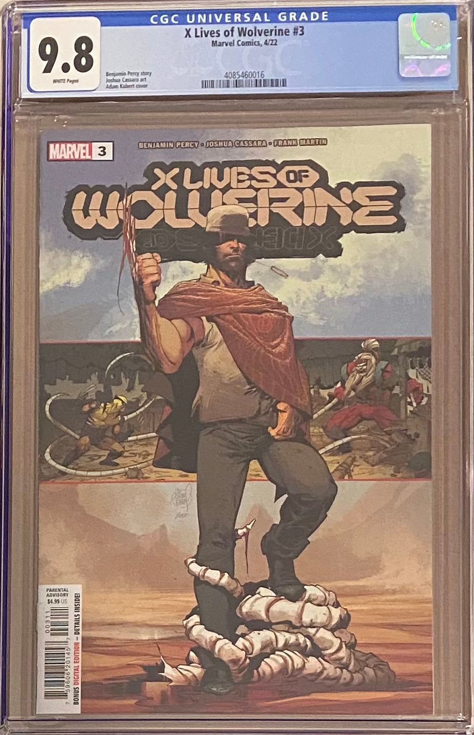 X Lives of Wolverine #3 CGC 9.8