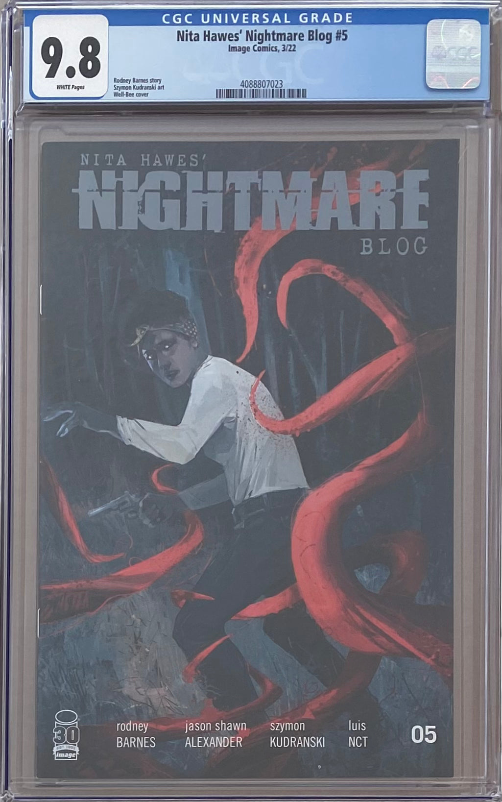 Nita Hawes' Nightmare Blog #5 CGC 9.8