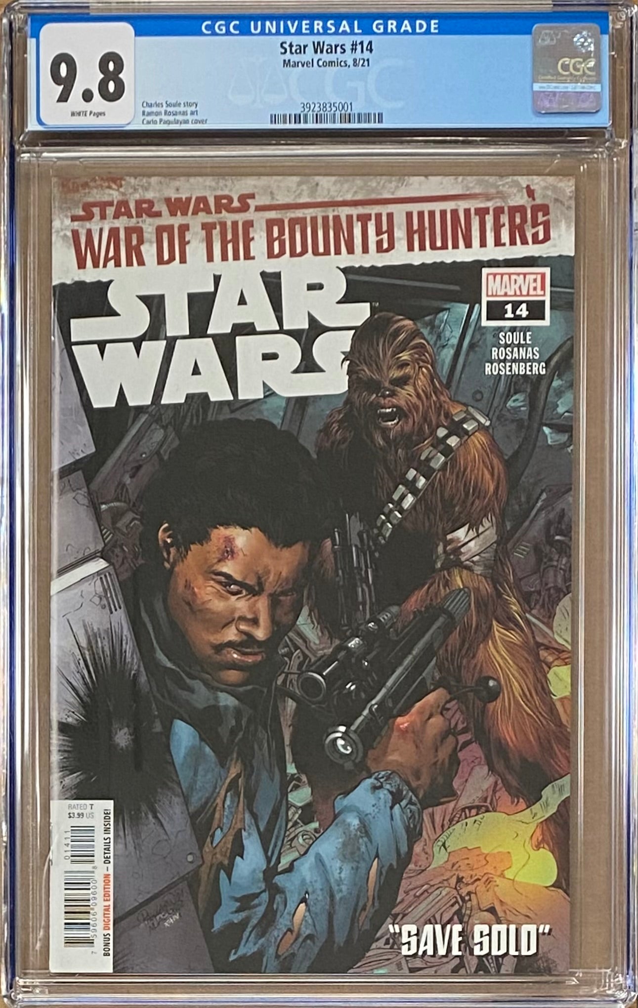 Star Wars #14 CGC 9.8 - War of the Bounty Hunters