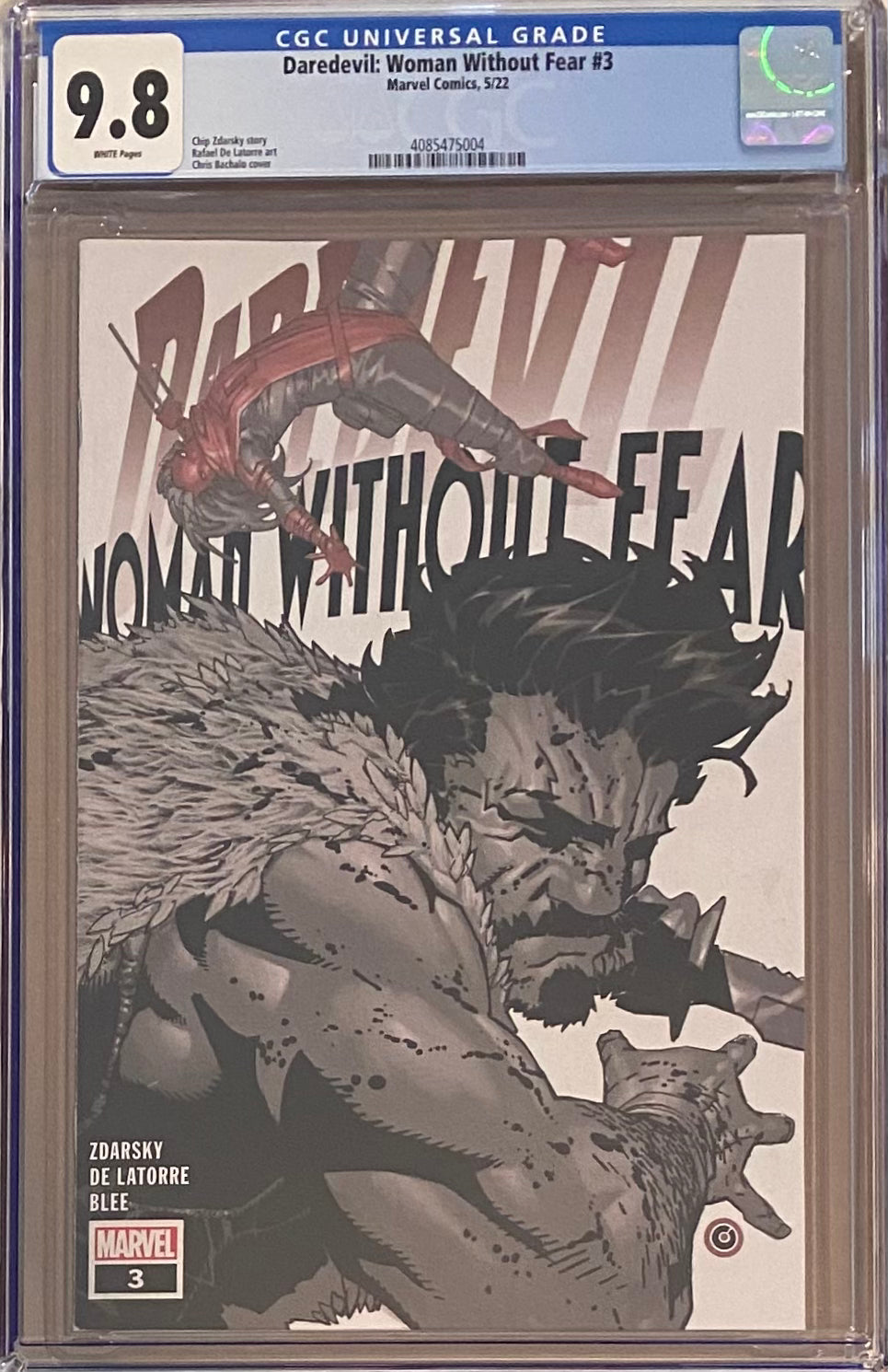 Daredevil: Woman Without Fear #3 CGC 9.8