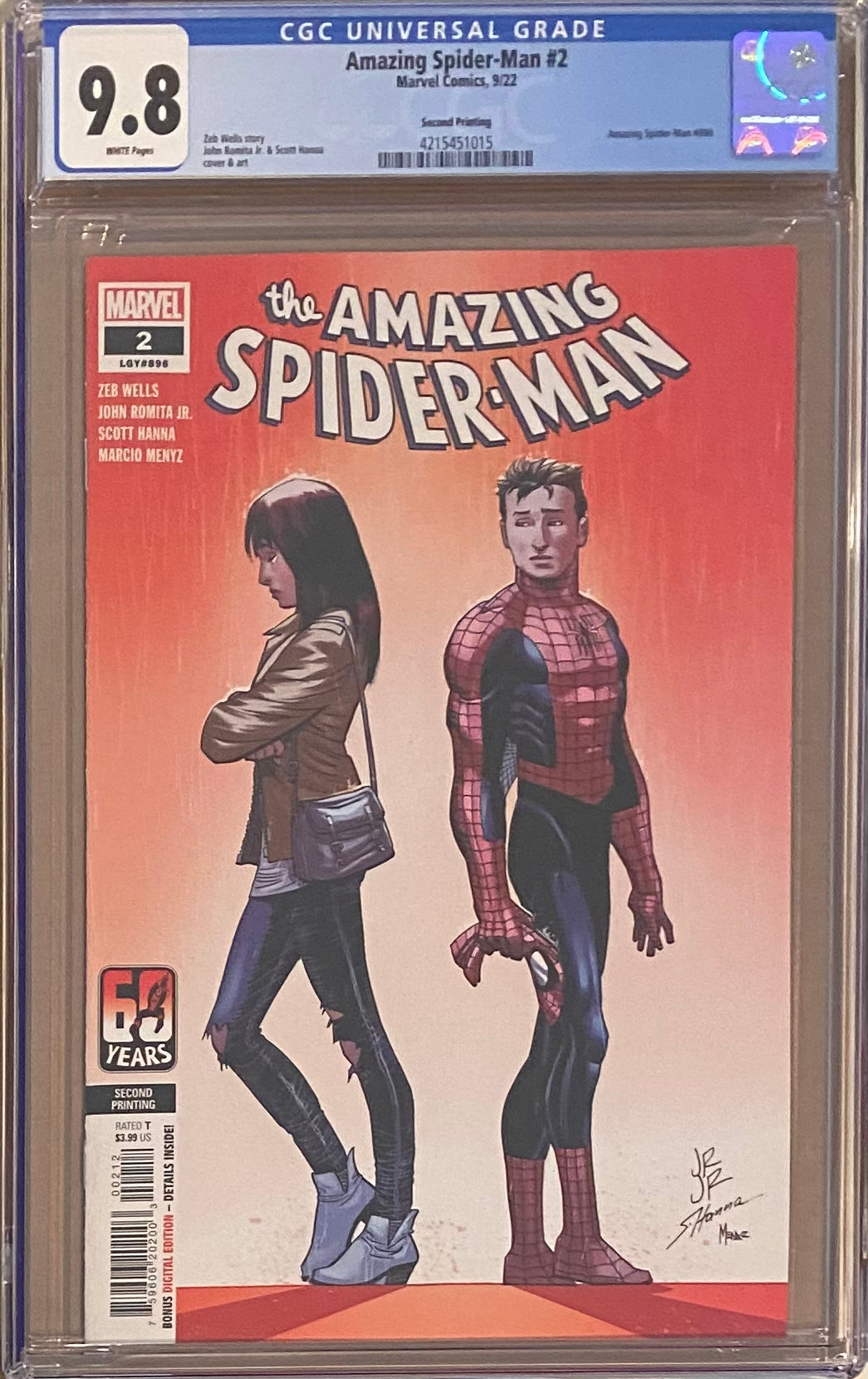 Amazing Spider-Man #2 Second Printing CGC 9.8