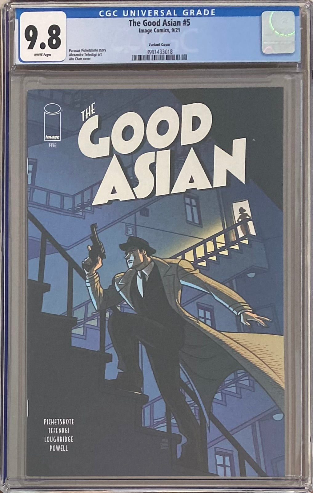 The Good Asian #5 Variant CGC 9.8