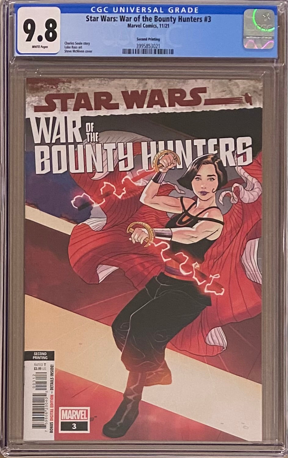 Star Wars: War of the Bounty Hunters #3 Second Printing CGC 9.8