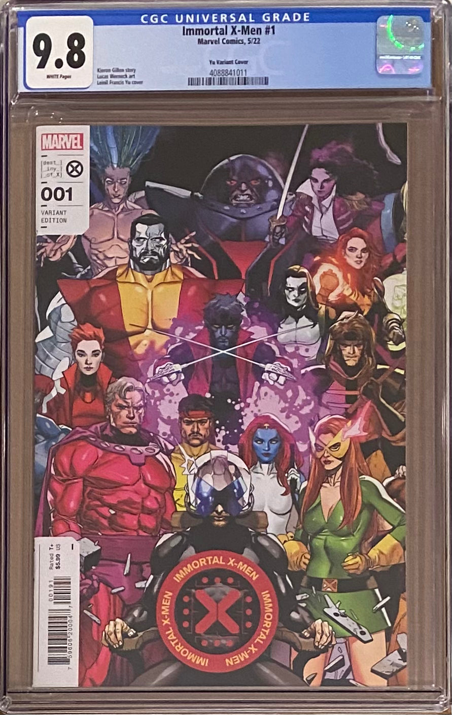 Immortal X-Men #1 Yu Variant CGC 9.8
