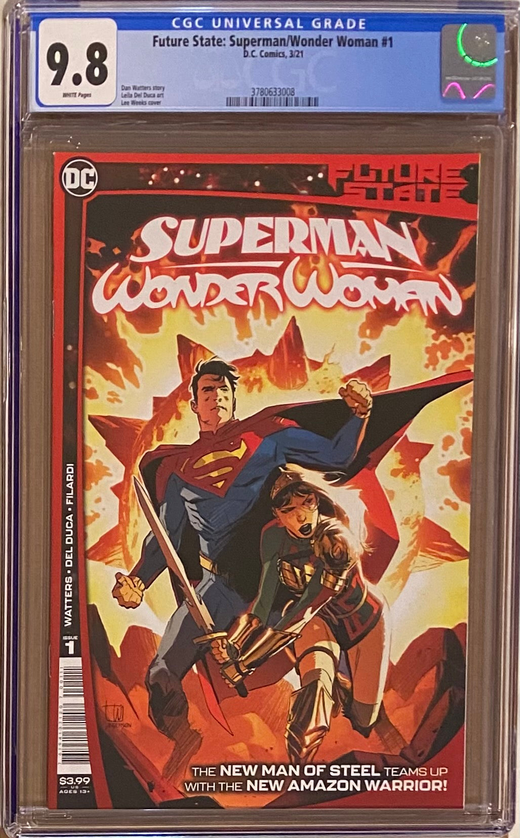 Future State: Superman/Wonder Woman #1 CGC 9.8