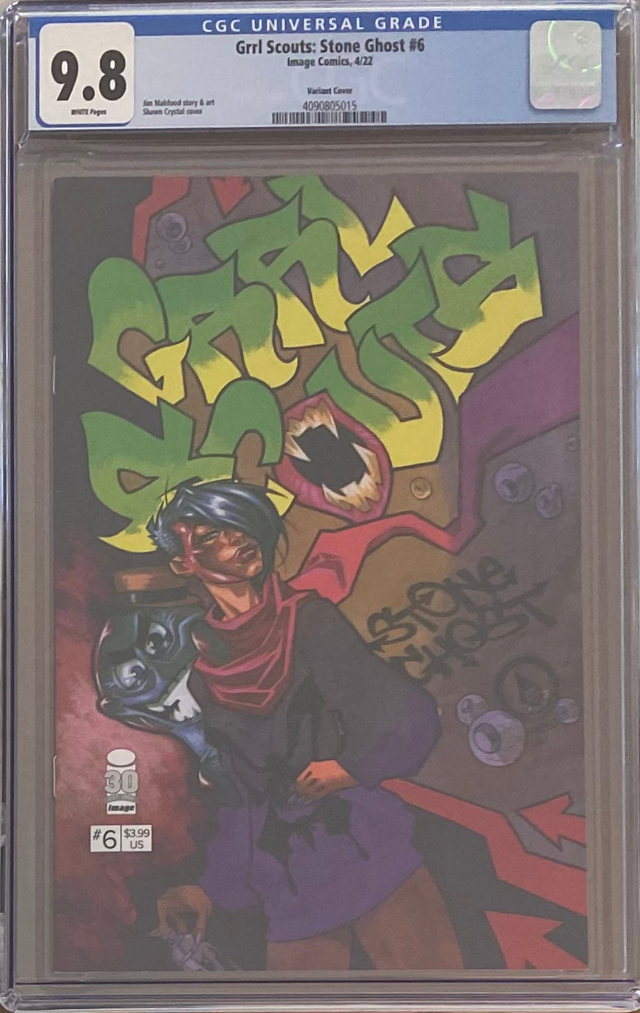 Grrl Scouts: Stone Ghost #6 Variant CGC 9.8