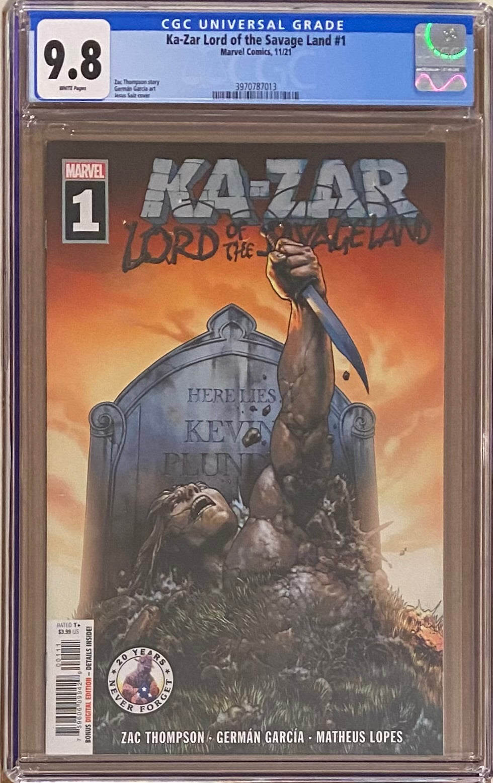 Ka-Zar: Lord of the Savage Land #1 CGC 9.8