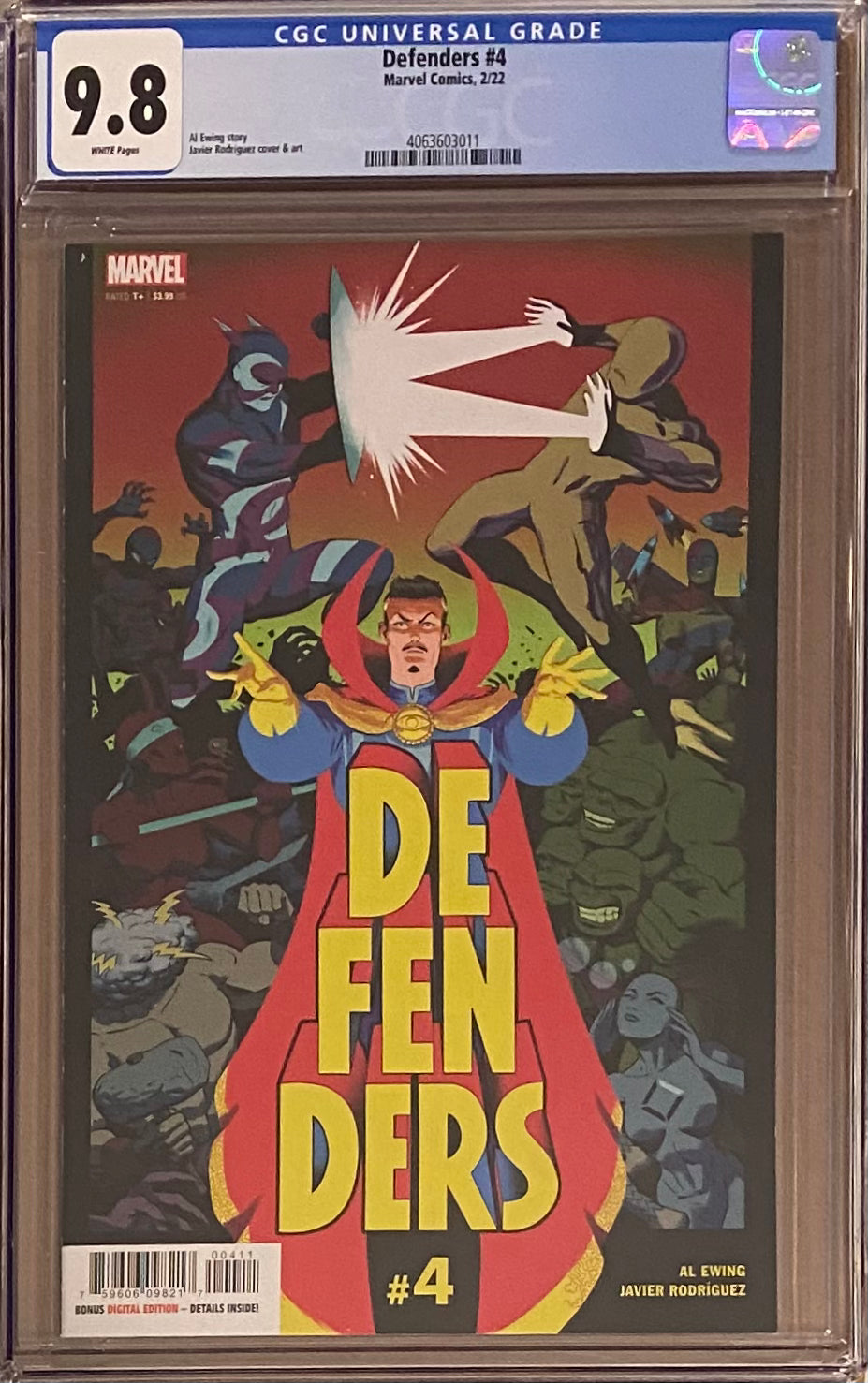 Defenders #4 CGC 9.8