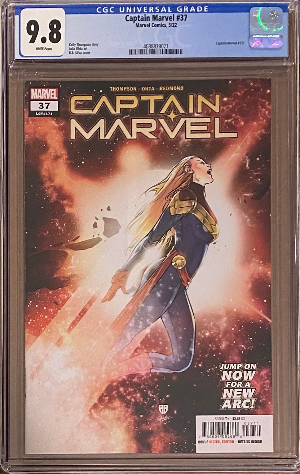Captain Marvel #37 CGC 9.8