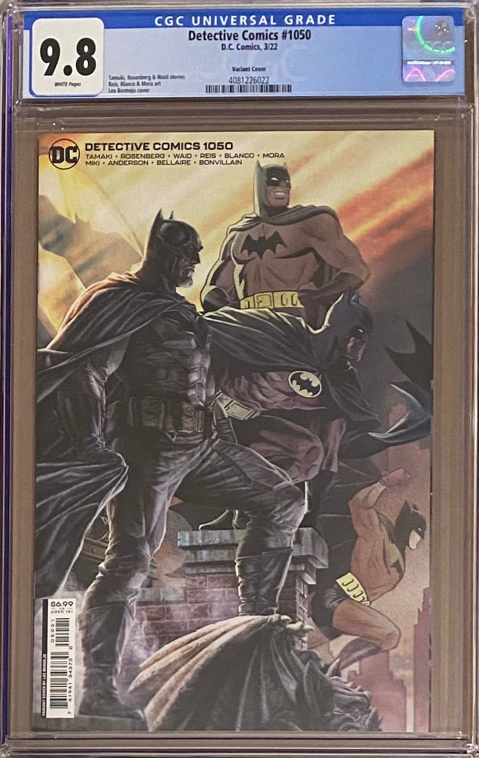 Detective Comics #1050 Bermejo Variant CGC 9.8